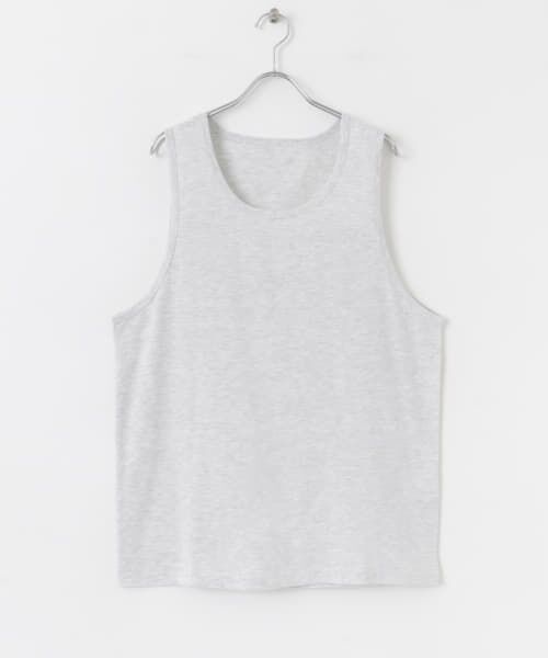 ＊＊SENSE OF PLACE by URBAN RESEARCH / センスオブプレイス バイ アーバンリサーチ タンクトップ | レイヤードタンクトップ（OATMEAL）