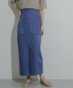 アウトポケットジャージースカート