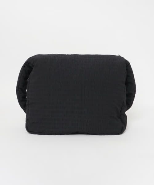＊＊SENSE OF PLACE by URBAN RESEARCH / センスオブプレイス バイ アーバンリサーチ ショルダーバッグ | パデッドビッグショルダーA（BLACK）