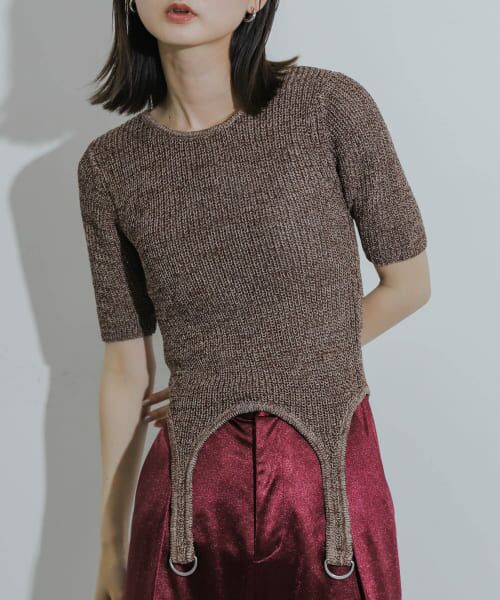 慶應応援幹部セーター DESCENDANT / ディセンダント 22AW 222MADS-JKM01 SPYHOP COWICHAN