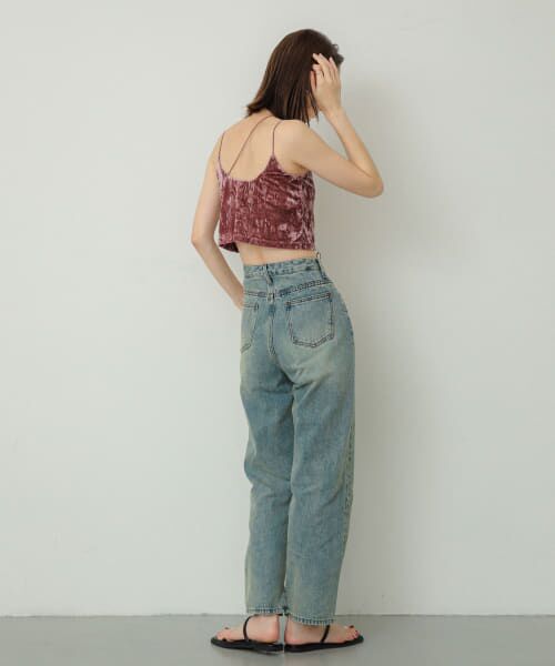 未使用❗️unoa ウノア　トップス　ベロアキャミソール 未使用❗️unoa ウノア トップス ベロアキャミソール New item