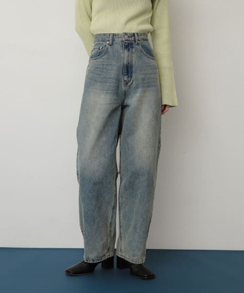 ＊＊SENSE OF PLACE by URBAN RESEARCH / センスオブプレイス バイ アーバンリサーチ デニムパンツ | カーブデニム（L.INDIGO）