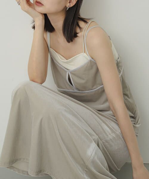 SANSeLF サンセルフ　ベロアワンピース SANSeLF サンセルフ ベロアワンピース SANSeLF サンセルフ