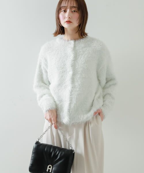 新品❤️アルチビオ❤️ホワイトメッシュジップアップセーター 新品❤️アルチビオ❤️ホワイトメッシュジップアップセーター