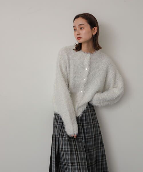 新品❤️アルチビオ❤️ホワイトメッシュジップアップセーター 新品❤️アルチビオ❤️ホワイトメッシュジップアップセーター