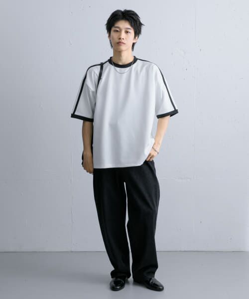 セール】 ポンチリンガーショートスリーブTシャツ （Tシャツ