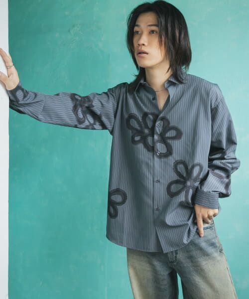 GO TO HOLLYWOOD ストライプシャツ　01 JOSE MOON ブラウス シャツ JOSEMOON STRIPE SHIRT/ジョゼムーン