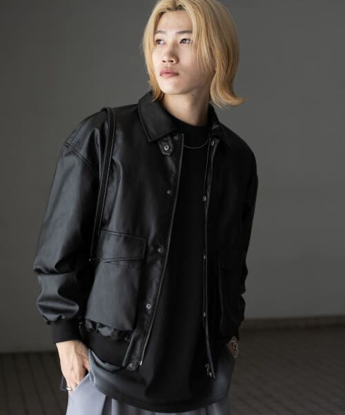 Suesada ブルゾン　ジャケット Jieda（ジエダ）の「TWEED ZIP SHIRT（ブルゾン）」 - WEAR