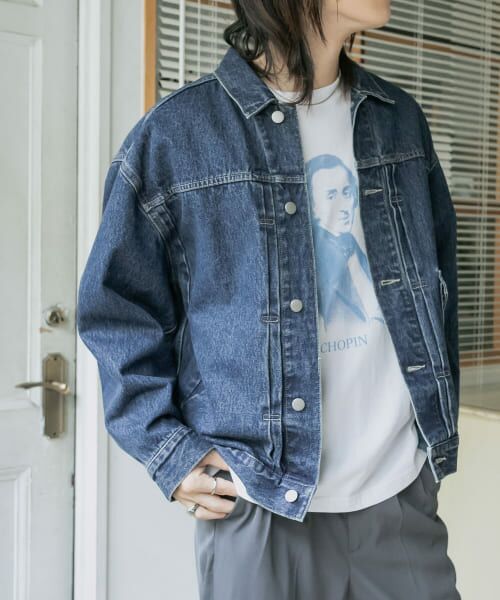 セール】 ヴィンテージライクデニムジャケット （Gジャン