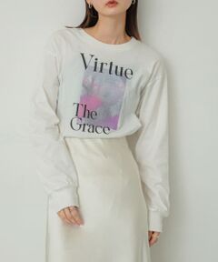 グラフィックロングTシャツ