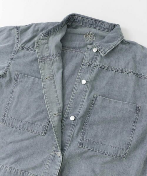 アーバンリサーチ　シシュウオーバーデニムジャケット　L.INDIGO セール】 シシュウデニムオーバージャケット （Gジャン・デニム