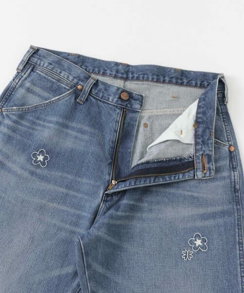 セール】 『WEB限定』Wrangler DENIM FLOWER PANTS （デニム