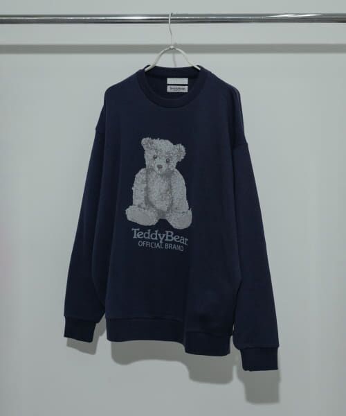 セール】 『別注』TeddyBear×SENSE OF PLACE テディベアクルー