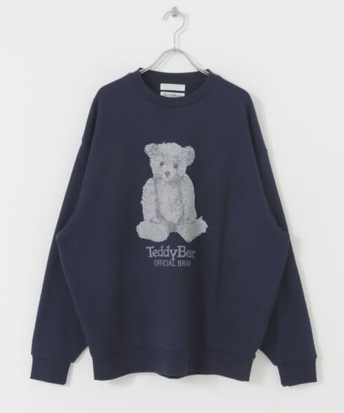 セール】 『別注』TeddyBear×SENSE OF PLACE テディベアクルー