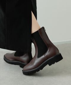 トラックソールサイドゴアブーツ