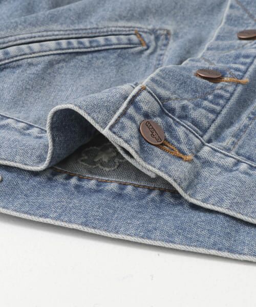 Wrangler DENIM FLOWER JACKET （Gジャン・デニムジャケット