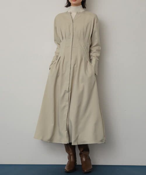 セール】 ウエストタックワンピース （ワンピース）｜＊＊SENSE