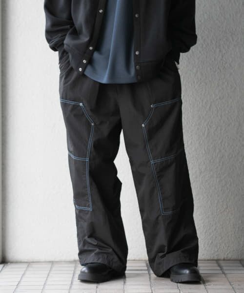on アクティブパンツ　黒 STATIC スタティック ADRIFT PANTS アドリフト パンツ メンズ