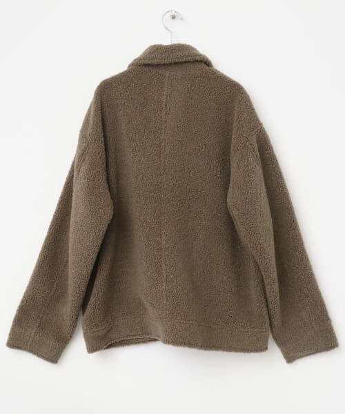 ジャケット・アウター 2way poodle boa jacket brown 2way poodle boa jacket brown