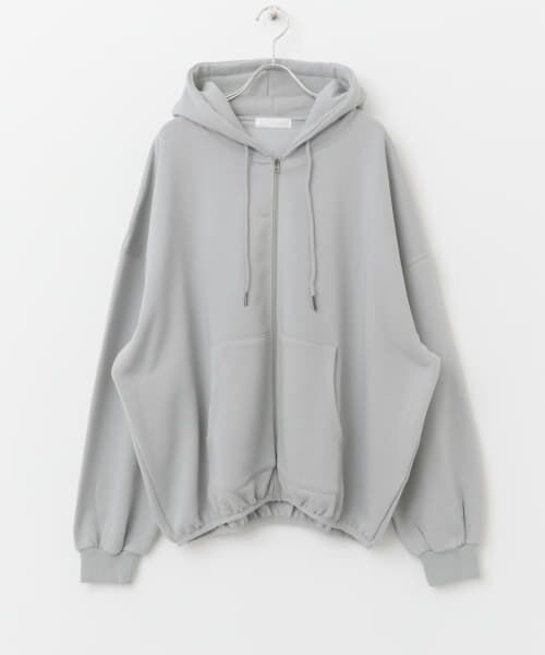 ＊＊SENSE OF PLACE by URBAN RESEARCH / センスオブプレイス バイ アーバンリサーチ パーカー | バルーンzipルーズパーカー（GRAY）