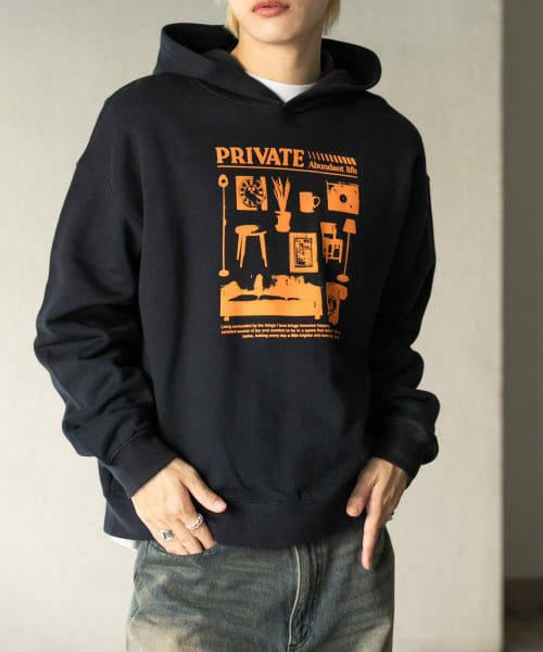 セール】 Furniture Graphic hoodie （パーカー）｜＊＊SENSE OF