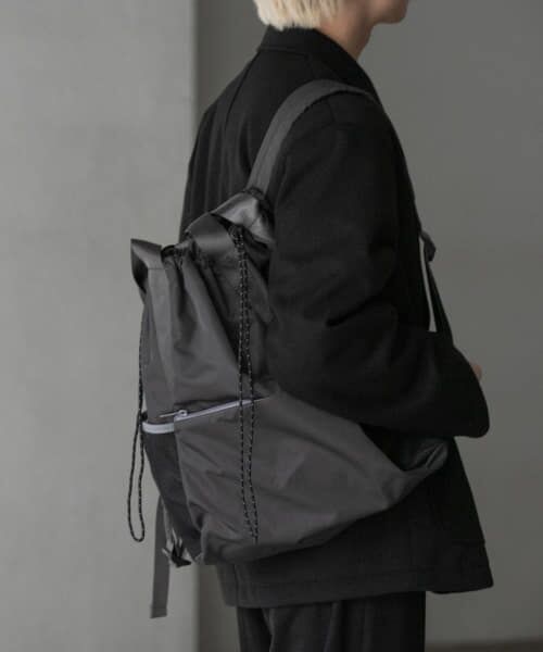 ＊＊SENSE OF PLACE by URBAN RESEARCH / センスオブプレイス バイ アーバンリサーチ リュック・バックパック | 2WAYナイロンバックパック（CHARCOAL）