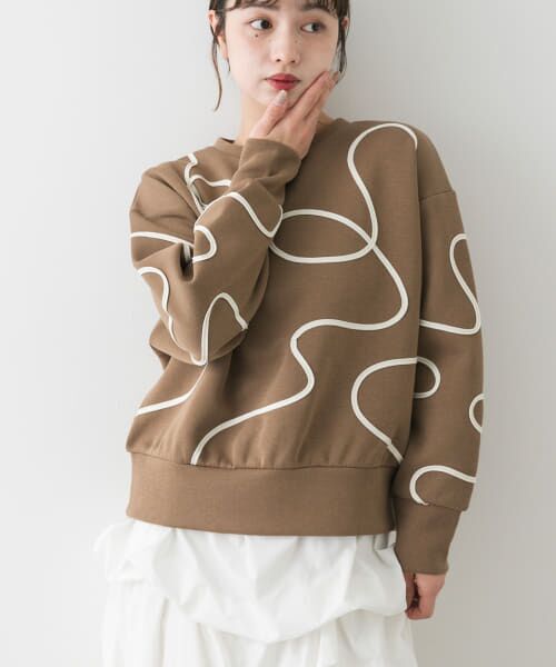 セール】 コードシシュウダンボールトップ （スウェット）｜＊＊SENSE