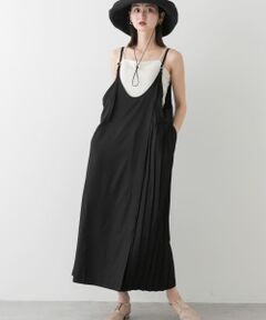 プリーツキャミワンピース