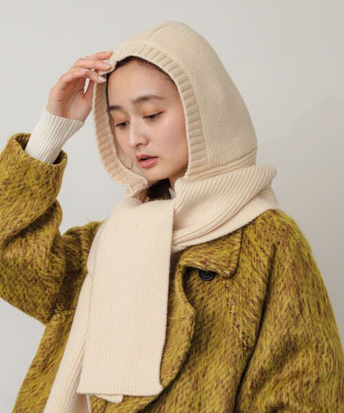 マフラー・スヌード AUSKOU hooded scarf hooded scarf 09 | AUSKOU