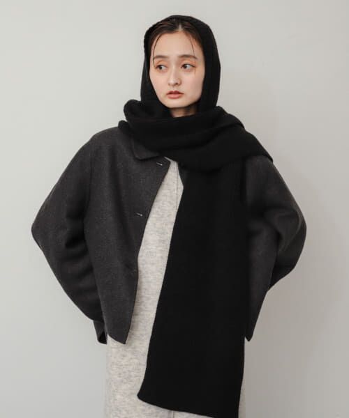 マフラー・スヌード AUSKOU hooded scarf AUSKOU hooded scarf - メルカリ
