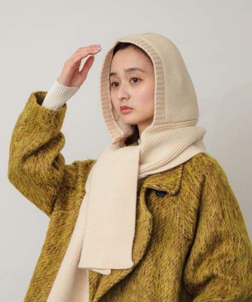 マフラー・スヌード AUSKOU hooded scarf AUSKOU hooded scarf - メルカリ