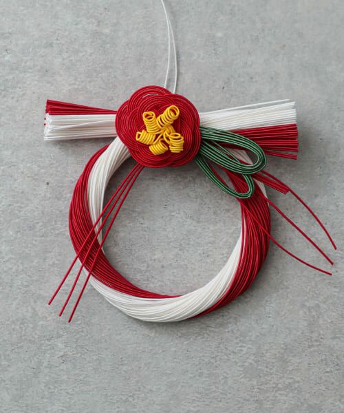 ＊＊SENSE OF PLACE by URBAN RESEARCH / センスオブプレイス バイ アーバンリサーチ インテリア・インテリア雑貨 | BLOMSTER　S-UR001水引飾り（RE/WH）