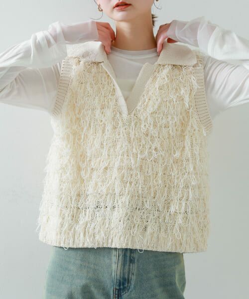 anページ AMBIDEX Store 〇WAAN JACQUARD ハーフジップブルゾン(F GRAY
