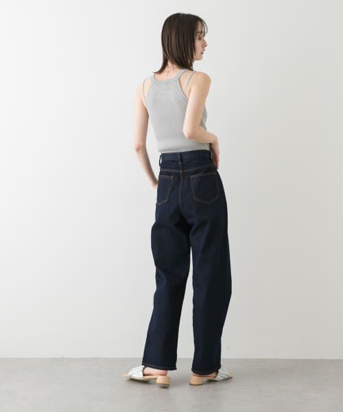 aa hardwear リアルデニムパンツ woadblue ウォードブルー ハイライズセンタープレスストレート