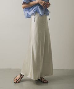 『一部WEB限定カラー』ナローサテンスカート