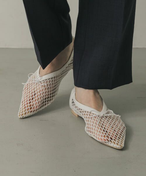 URBAN RESEARCHsonny Label ポインテッドバレーシューズ セール】 メッシュポインテッドシューズ （バレエシューズ