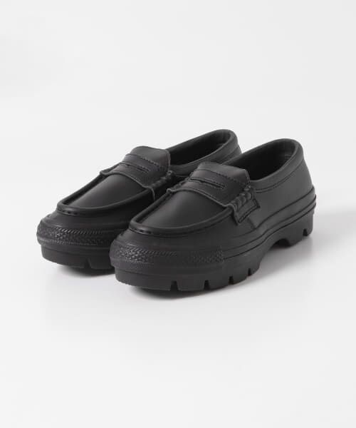＊＊SENSE OF PLACE by URBAN RESEARCH / センスオブプレイス バイ アーバンリサーチ フラットシューズ | CONVERSE　ALL STAR CHUNK LOAFER（BLACK）