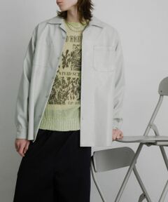 FLオープンカラールーズシャツ