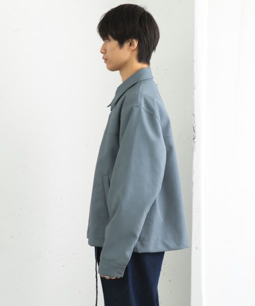 レザレクション ブルゾン セール】【Neucon/ニューコン】シンセティックレザーZIPデザイン