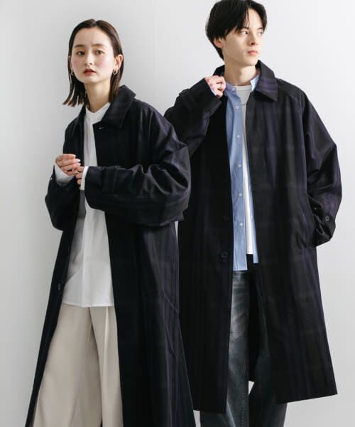 セール】 『ユニセックス』バルマカーンロングコート （ステン