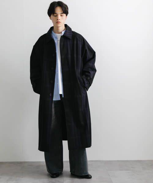 セール】 『ユニセックス』バルマカーンロングコート （ステン
