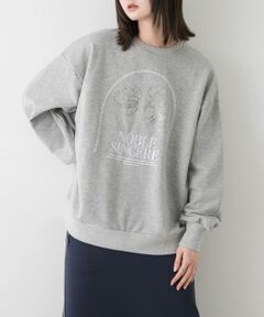 シシュウグラフィックルーズスウェット