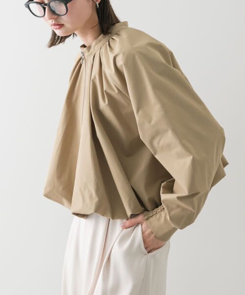 ＊＊SENSE OF PLACE by URBAN RESEARCH / センスオブプレイス バイ アーバンリサーチ ブルゾン | バルーンブルゾン（BEIGE）