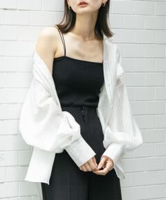 『一部WEB限定カラー』ダブルストラップカップツキキャミソール