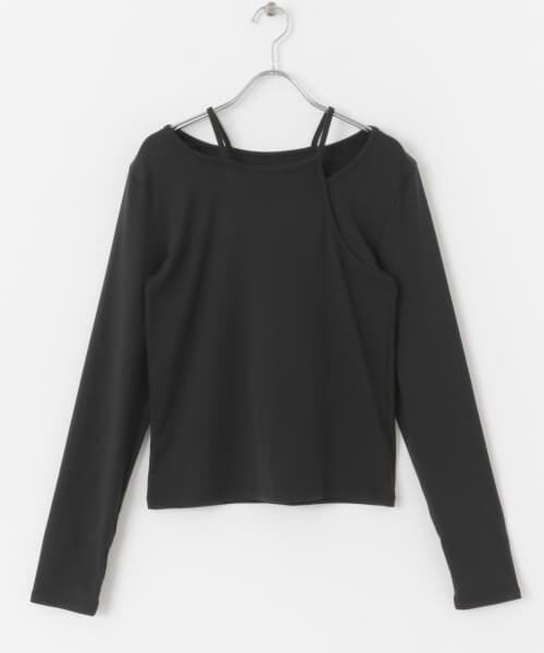 セール】 アシンメトリーカットトップ （Tシャツ）｜＊＊SENSE