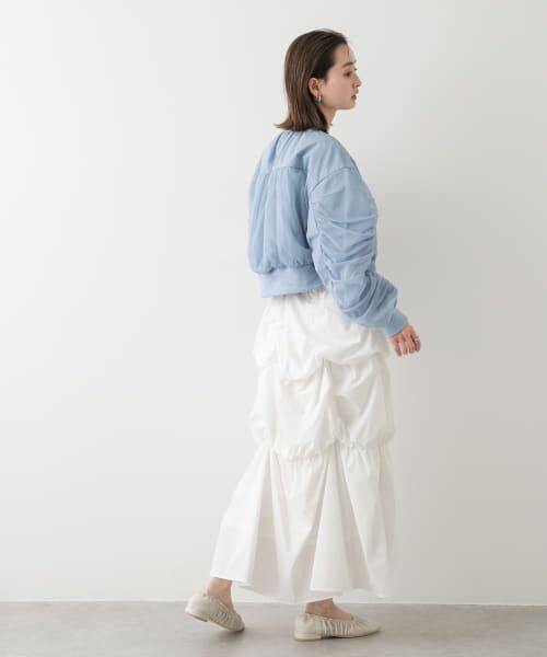 チュールレイヤードブルゾン セール】 チュールレイヤードブルゾン （ブルゾン）｜＊＊SENSE