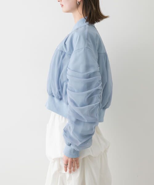 【OUR】きれいめブルゾン MAISON BREEZE reveur ma1 ma-1 「MAISON reveur」オーバー