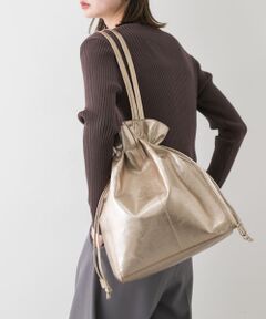 メタリックトートバッグ