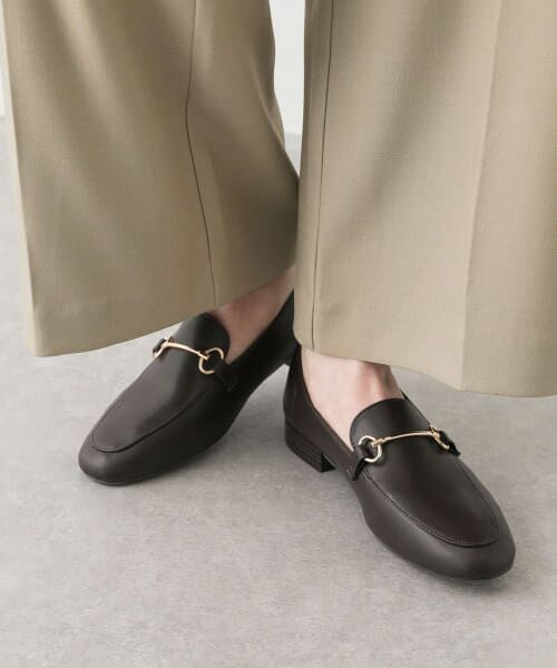 ＊＊SENSE OF PLACE by URBAN RESEARCH / センスオブプレイス バイ アーバンリサーチ フラットシューズ | 『抗菌 / 防臭』ビッドローファー（BROWN）