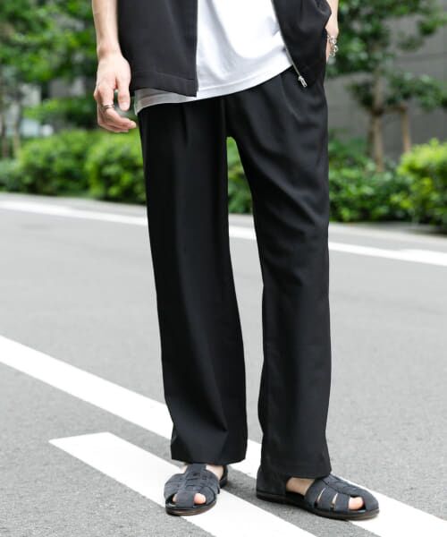 URCH ダークブルー ワイドパンツ（RNA-Nコラボ商品） パンツ - RNA ONLINE STORE | アールエヌエー公式通販